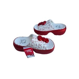 Crocs Hello Kitty Y2K Stomp Slides • Kawaii High Platform Heel • Size 7